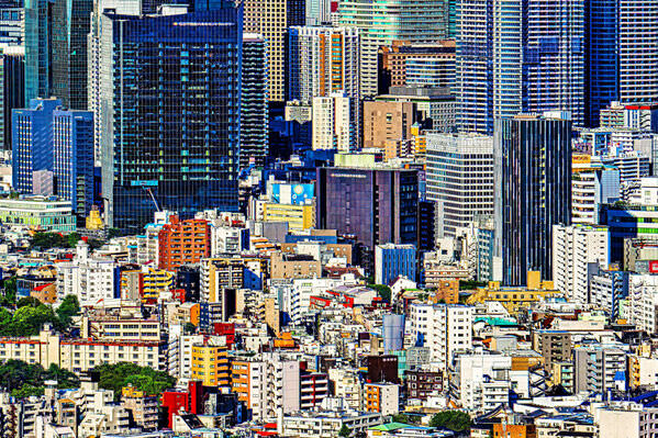 Photograph Gary E Karcz Tokyo Density on One Eyeland