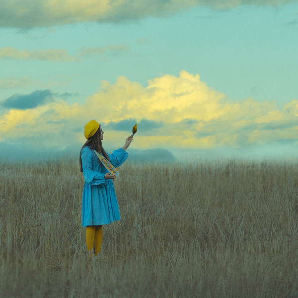 Photograph Karaneuskaya Yuliya Painter on One Eyeland