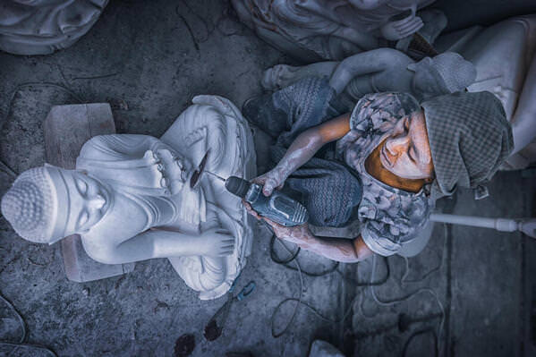 Photograph Kyaw Zay Yar Lin Statuary on One Eyeland