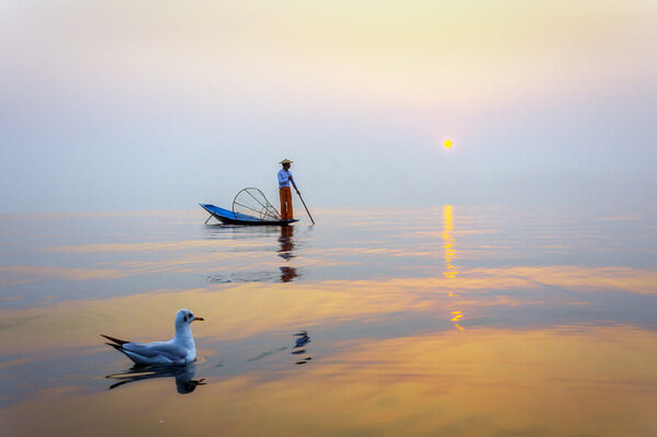 Photograph Aung Chan Thar Morning on One Eyeland