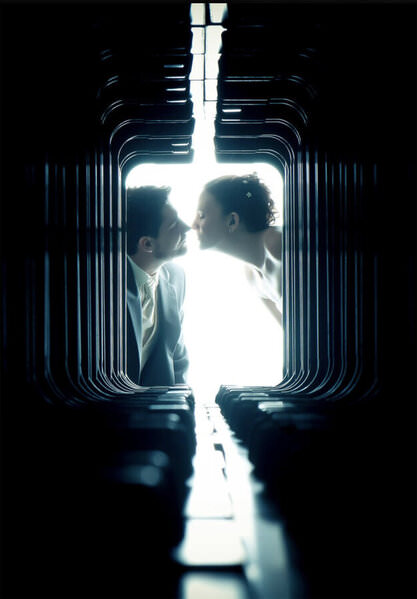 Photograph Mike Kremer The Kiss on One Eyeland