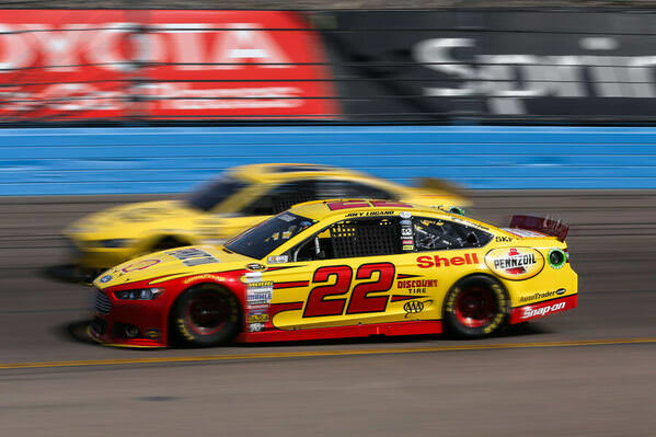 Photograph Arianna Grainey Nascar 22 Car on One Eyeland
