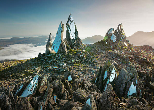 Photograph Andy Glass Glyder Fawr on One Eyeland
