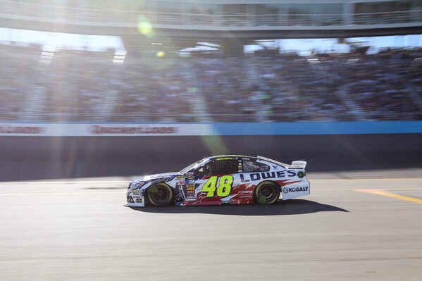 Photograph Arianna Grainey Nascar 48 Car on One Eyeland