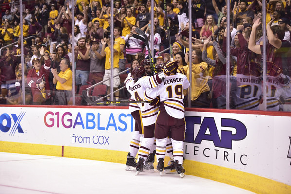 Photograph Arianna Grainey Asu Hockey on One Eyeland