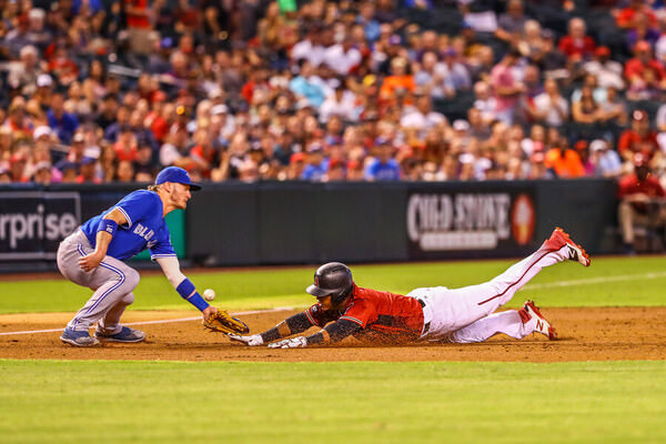 Photograph Arianna Grainey Dbacks Vs Blue Jays on One Eyeland