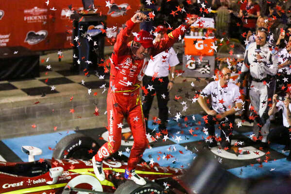 Photograph Arianna Grainey Indy Car Celebration on One Eyeland