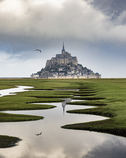 Photograph Xavier Lucas Mont Saint Michel on One Eyeland