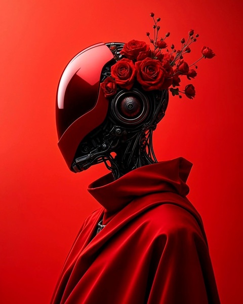 Photograph Ana Montesinos Red on One Eyeland