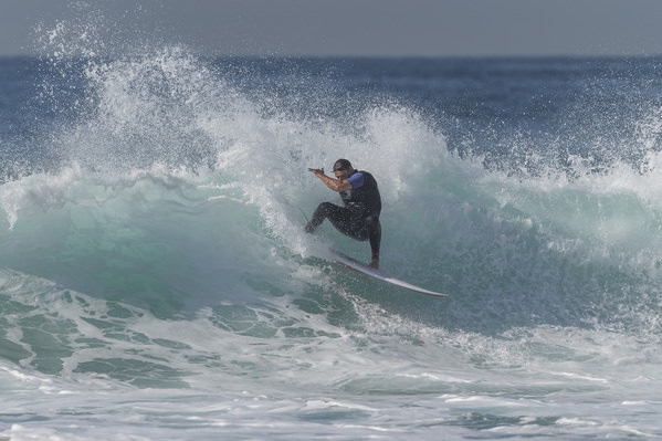 Photograph Steve Turner Backhand Power on One Eyeland