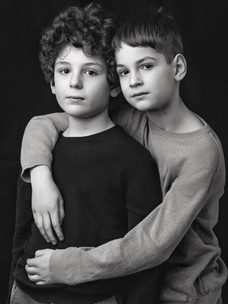 Photograph Alina Efimova Brothers on One Eyeland