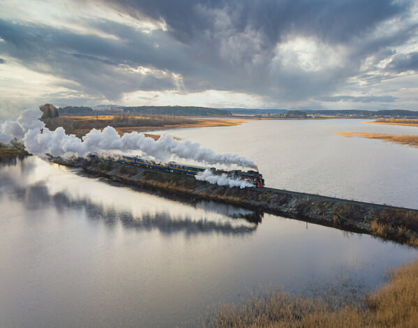 Photograph Sergei Anufriev Ruskeala Express on One Eyeland
