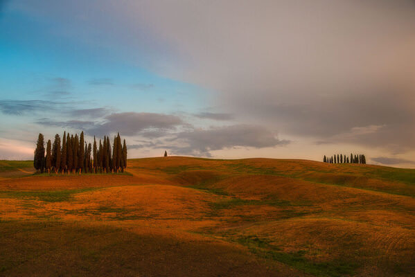 Photograph Mirko Colombo Tuscan Landscape on One Eyeland