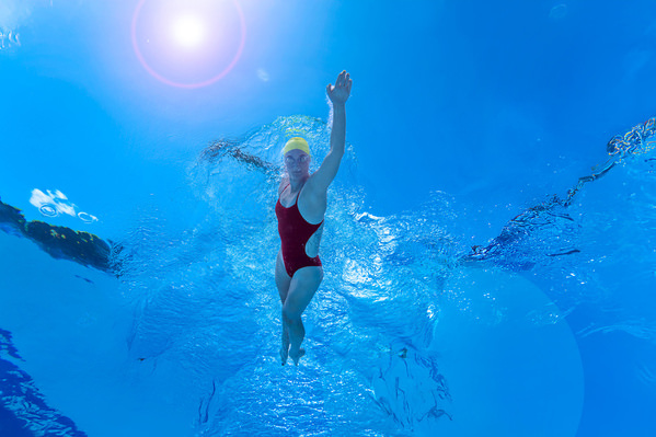 Photograph Robert Houser Swim Training on One Eyeland