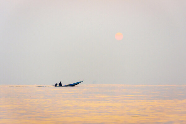 Photograph Aung Chan Thar Morning on One Eyeland