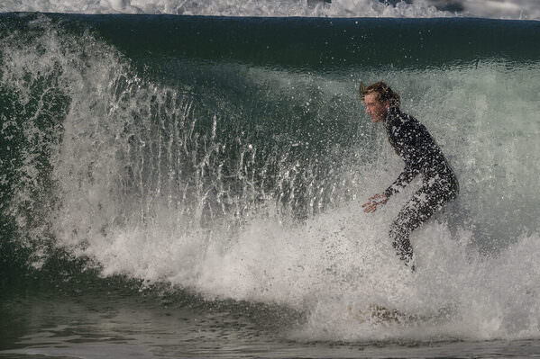 Photograph Steve Turner Surf Shower on One Eyeland