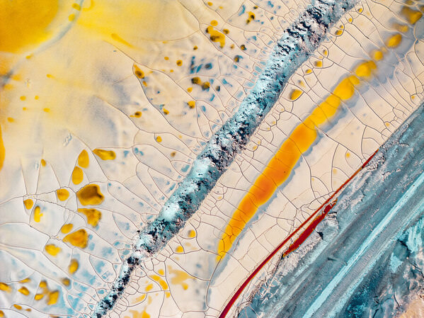 Photograph Tom Putt Vibrant Fractures on One Eyeland