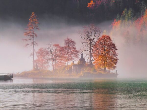 Photograph Andrey Protsenko Foggy Morning on One Eyeland
