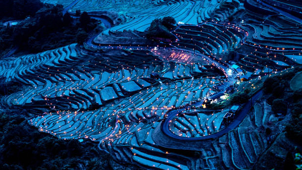 Photograph Mel Yukiina Night Candles on One Eyeland