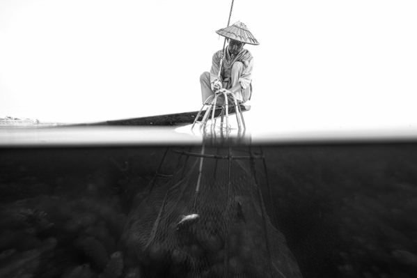 Photograph Aung Chan Thar Fishing on One Eyeland