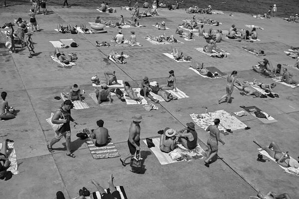 Photograph Erica Mitchell Heatwave on One Eyeland