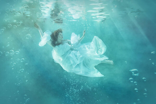 Photograph Carola Kayen Mouthaan Mermaid Lieke on One Eyeland