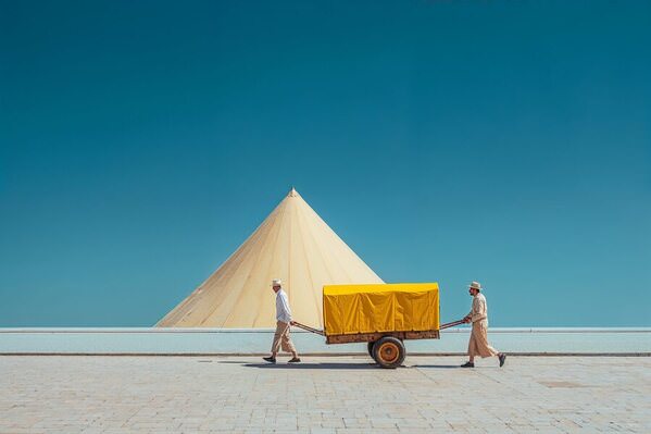 Photograph David Aoki Delivery on One Eyeland