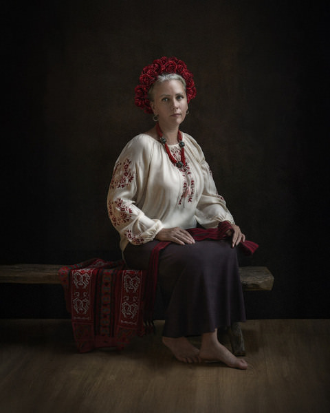 Photograph Lyudmyla Pokryshen Ukrainian Lady on One Eyeland