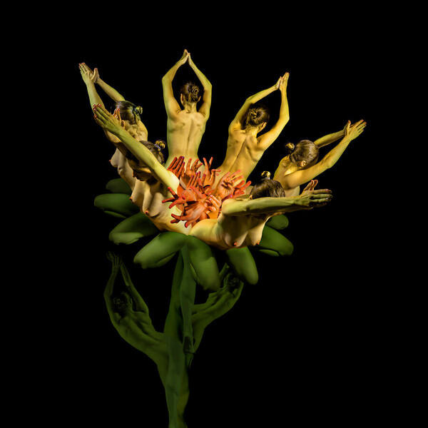 Photograph Alexandra Timofeeva Nu Flower on One Eyeland