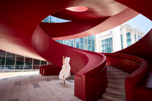 Photograph Theodoru Niculae The Red Ribbon on One Eyeland