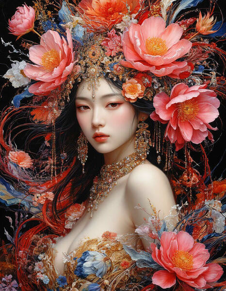 Photograph Tatiana Semenova Fantasy Of Flowers on One Eyeland