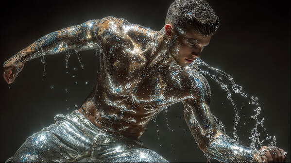 Photograph Ddiarte Ddiarte Glitter Man on One Eyeland