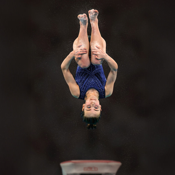 Photograph Eddie Leach Vaulting Toward Victory on One Eyeland