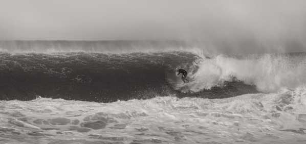 Photograph Steve Turner With The Wind on One Eyeland