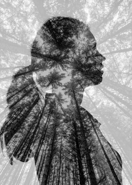 Photograph Ingrida Kuznecova Double Exposure on One Eyeland