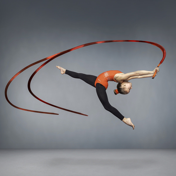 Photograph Eddie Leach Rhythmic Ribbon In Red on One Eyeland