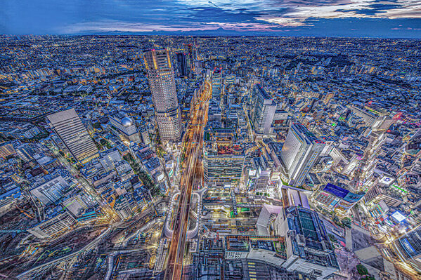 Photograph Setsuna Kurouzu Shibuya Night on One Eyeland