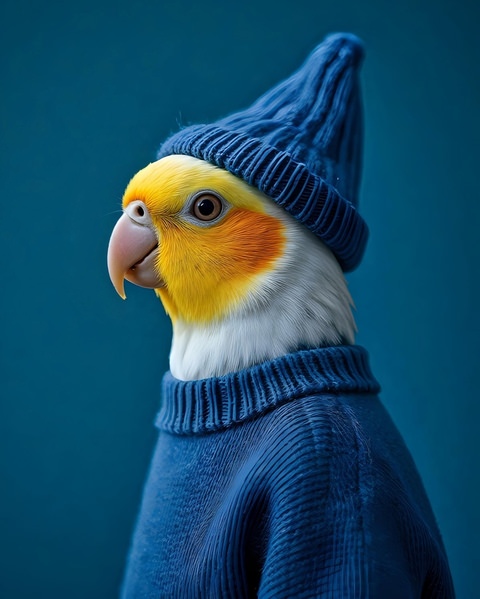 Photograph Ana Montesinos Dressed In Blue on One Eyeland
