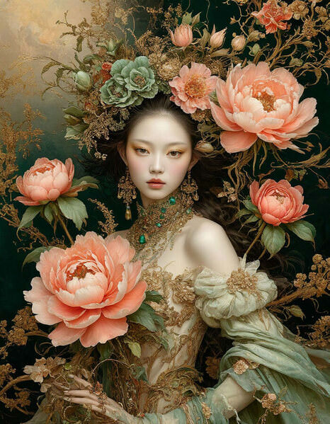 Photograph Tatiana Semenova Floral Fantasy on One Eyeland