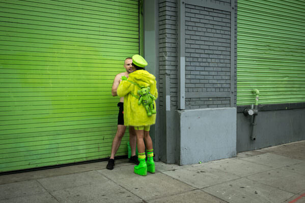 Photograph Eric Davidove Green on One Eyeland