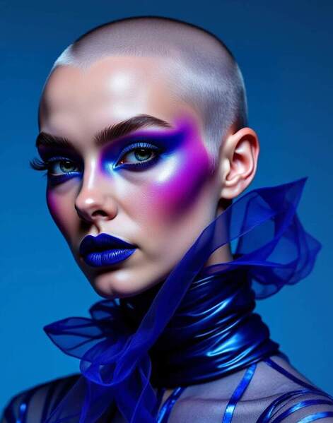 Photograph Ludmila Pavlova Fashion Model on One Eyeland