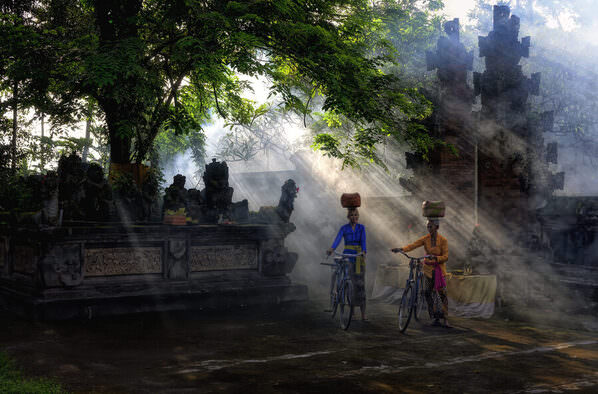 Photograph Laimute Kuriene Bali Street on One Eyeland