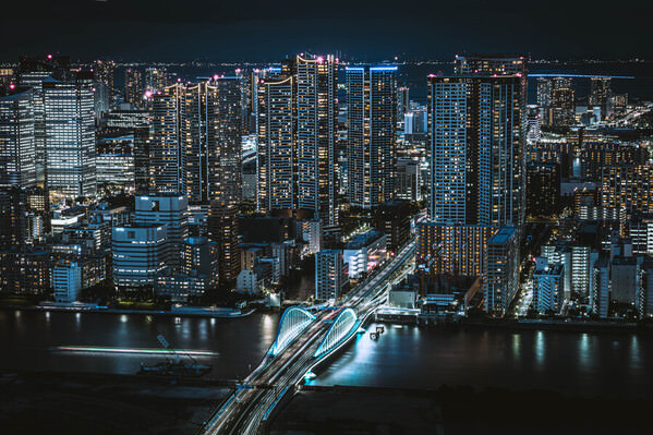 Photograph Go Nagai Urban Veins Of Light on One Eyeland