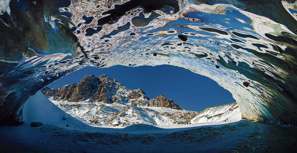 Photograph Rinat Mouratov Ice Wall At Bogdanovich Glacier on One Eyeland