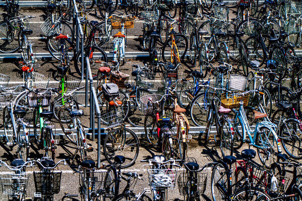Photograph Mel Yukiina Bicycle Bicycle Bicycle Bicycle on One Eyeland