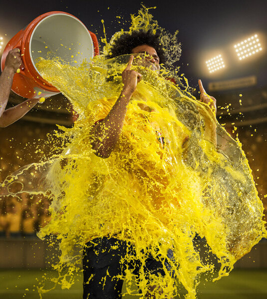 Photograph Diego Aguilar Carrera Gatorade Celebration 100 Years Bsc on One Eyeland