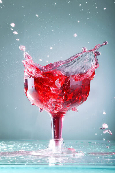 Photograph Haleh Nouri Gen Z Drink Splash on One Eyeland