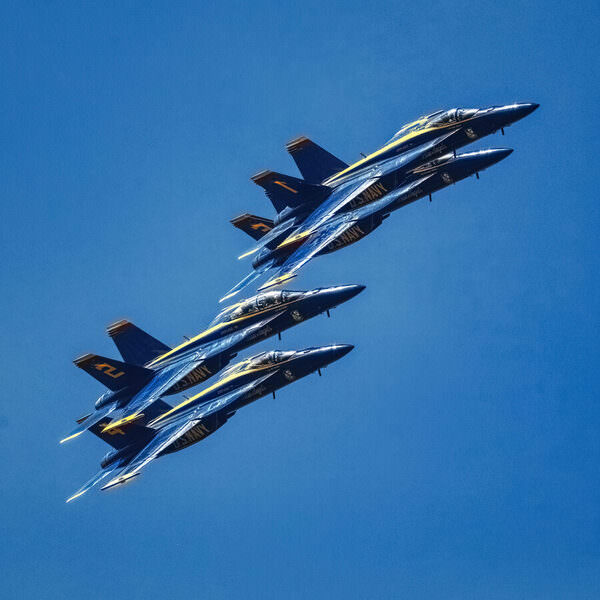 Photograph Larry Hamill Blue Angels This Afternoon on One Eyeland