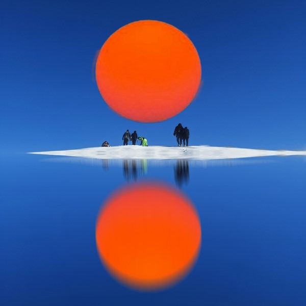 Photograph Hannaneh Akhoondi Between Reality And Reflection on One Eyeland