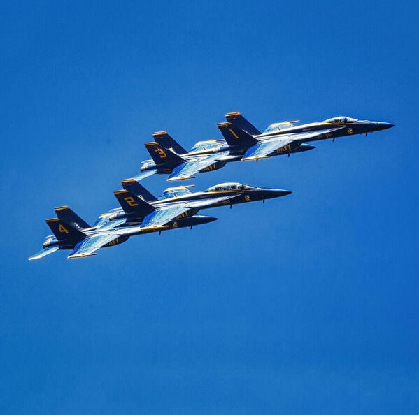 Photograph Larry Hamill Blue Angels Yesterday on One Eyeland